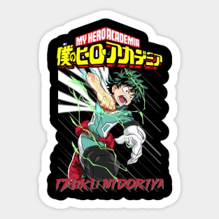 Midoriya – The Young Hero of UA High Sticker